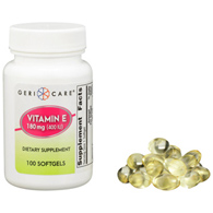 Geri-Care Geri-Care 752-01-GCP-Geri-Care Vitamin E Supplement, Vitamins & Minerals (BT)