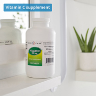 Geri-Care Geri-Care 841-10-GCP-Geri-Care Ascorbic Acid Vitamin C Supplement, Vitamin C Supplements (BT/1000)
