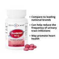 Geri-Care Geri-Care 845 01 GCP-Geri-Care Cranberry Extract Dietary Supplement Minerals (CS)