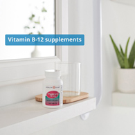 Geri-Care Geri-Care 856-01-HST-Health*Star Vitamin B-12 Supplement, Vitamin B Supplements (CS)