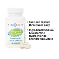 Geri-Care Geri-Care 859-06-GCP-Geri-Care Glucosamine-Chondroitin Joint Health Supplement, Vitamins & Minerals (BT/60)