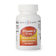 Geri-Care Geri-Care 876-01-GCP-Geri-Care Vitamin D-3 Supplement, Vitamins & Minerals (CS)