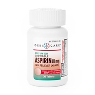 Geri-Care Geri-Care 911-36-GCP-Geri-Care Low Strength Aspirin Pain Relief, Pain Relief (CS)