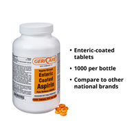 Geri-Care Geri-Care 921-10-GCP-Geri-Care Aspirin Pain Relief (BT/1000)