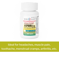 McKesson Geri-Care 981-01-GCP-Geri-Care Aspirin Pain Relief (CS/12)