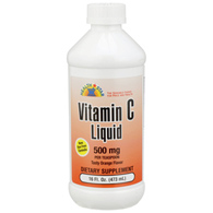 Geri-Care Geri-Care Q842-16-GCP-Geri-Care Ascorbic Acid Vitamin C Supplement, 16 fl. oz, Vitamin C Supplements (CS/12)