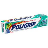 Super Poligrip Free Glaxo Consumer Products 31015806204-Poligrip Zinc-Free Denture Adhesive Cream, 2.4 oz, Denture (EA/1)