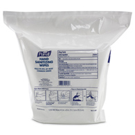 Purell GOJO 9118-02-Purell Sanitizing Skin Wipe Refill Pouch (CS/2)