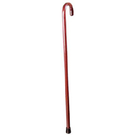 Lumex Graham-Field 5182A-Lumex Round Cane, Wood, 36 Inch, Walnut, Canes