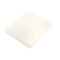 Graham-Field 34682, White Flat Bed Sheet, 40 x 72 in, Bedding (CS)