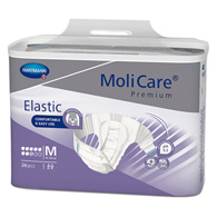 MoliCare Premium Elastic 8D Hartmann 165472-MoliCare Premium Elastic Incontinence Brief, 8D, Medium (CS/78)