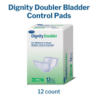 Dignity Doubler Hartmann 30058-Dignity Double For Moderate to Heavy Bladder Control Pad, 24 in Length, Liners (PK/12)