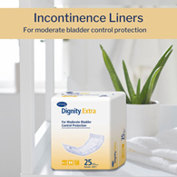 Dignity Extra Hartmann 30071-Dignity Extra For Moderate Incontinence Liner, 12 in Length, Pads & Liners (BG/25)