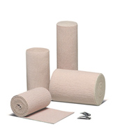 Econo-Wrap LF Hartmann 33400000-Econo-Wrap LF Clip Detached Closure Elastic Bandage, 4 in x 5 yd (PK/10)