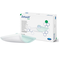 Zetuvit Plus Hartmann 413113-Zetuvit Plus Sterile Superabsorbent Dressing, 8 x 10 in, Cellulose Dressings (EA/1)