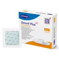 Zetuvit Plus Silicone Border Hartmann 413903-Zetuvit Plus Silicone Border Super Absorbent Dressing, 6 x 6 in (EA/1)
