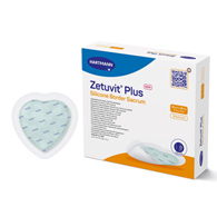 Zetuvit Plus Silicone Border Hartmann 413906-Zetuvit Plus Silicone Border Super Absorbent Dressing, 7 x 7 in Sacral (EA/1)