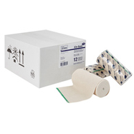 EZe-Band LF Hartmann 59190000-EZe-Band LF Double Hook & Loop Closure Elastic Bandage, 6 in x 11 yd (BX/12)
