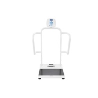 Healthometer 1100 Bariatric Platform Scale with Extra-Wide Handrails - Hgt Rod and Wireless Options