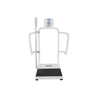 Healthometer 1100KL-BT-EHR Digital Platform Scale w/ Xtra-Wide Handrails, Digital Hght Rod, Wireless