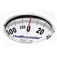 Healthometer 175LB Mechanical Floor Dial Scale-330 lb Capacity
