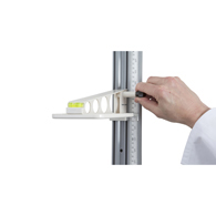 Healthometer 205HR High-Strength Wall-Mounted Height Rod