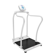 Healthometer 2101KG-BT Digital Platform Scale w/ Handrails, KG Only w/ Built-In Wireless