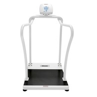Healthometer 2101KL-BT Digital Platform Scale w/ Handrails, LB and KG w/ Built-In Wireless
