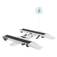 Healthometer 2400KG-BT Digital Portable Wheelchair Scale - White - KG Only - Built-In Wireless