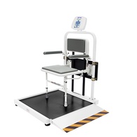 Healthometer 2500CKL Digital Wheelchair Ramp Scale with Fold Away Seat (LB & KG)