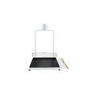 Healthometer 2600KG Digital Wheelchair Scale, White, Single Ramp, KG Only