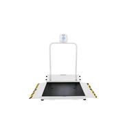Healthometer 2610KL-BT Digital Wheelchair Scale, White, Dual Ramp, Built-In Wireless, LB & KG