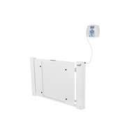 Healthometer 2900KG-AM-BT Antimicrobial Wall-Mounted Fold-Up Wheelchair Scale w/ Wireless - KG Only