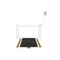 Healthometer 2900KG-AM-BT Antimicrobial Wall-Mounted Fold-Up Wheelchair Scale w/ Wireless - KG Only