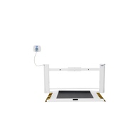 Healthometer 2920-AM ADA-Compliant Antimicrobial Wall-Mounted Fold-Up Wheelchair Scale