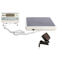 Healthometer 349KLX Remote Display Digital Floor Scale with Power Adapter