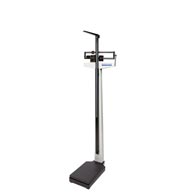 Healthometer 402KL Physician Beam Scale w/ Height Rod & Wheels, 390 lb/180 kg Capacity