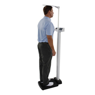 Healthometer 502KL Digital Physician Scale w/ Digital Height Rod - LB/KG - 660 lb/300 kg Capacity