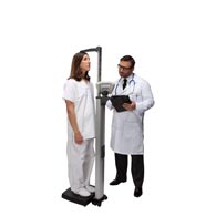 Healthometer 600KL EMR Scale w/ Height Rod-600 lb/272 kg Capacity