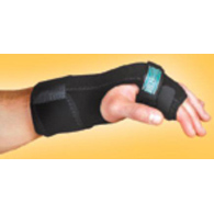 TKO Standard Hely & Weber 3848-LT-Hand/Finger Brace TKO Standard Neoprene/Nylon/UBL Left Hand Black One Size (EA/1)