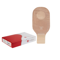 Hollister 18114 Drainable Colostomy Pouch, 12" Length, 2-3/4" Flange, 2-Piece (BX)