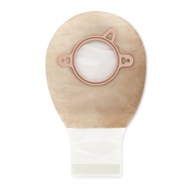 Hollister 18293 Two-Piece Drainable Transparent Filtered Ostomy Pouch, 7" Length, 2-1/4"