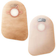 Hollister 18373 Two-Piece Closed End Filtered Ostomy Pouch, 9" Length, 2-1/4" Flange