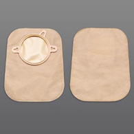 Hollister 18753 Two-Piece Closed End Ostomy Pouch, 7" Length, 2-1/4" Stoma