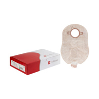 Hollister 18902 Two-Piece Transparent Urostomy Pouch, 9" Length, 1-3/4" Stoma, 2-Piece