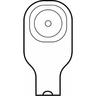 Premier Flextend Hollister 8642-Premier Flextend One-Piece Drainable Beige Colostomy Pouch, 9 in Length, 1 in (BX/10)