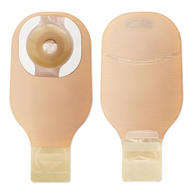 Premier Hollister 8935-One-Piece Drainable Beige Ostomy Pouch, 12 in Length, 1-3/8 in Stoma, Pouches (BX/10)