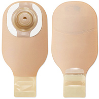 Premier Hollister 89511-CeraPlus One-Piece Drainable Beige Ostomy Pouch, 12 in Length, Up to 2-1/8 in Stoma (BX/5)