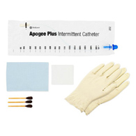 Advance Plus Hollister 96124-Advance Plus Intermittent Catheter Kit, 12 Fr, Straight, Catheter & Bag Kits & Trays (BX/100)