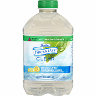 Hormel 12863 Thick & Easy Hydrolyte Nectar Consistency Lemon Thickened Water (Case)